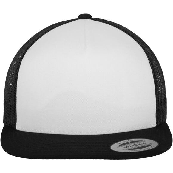 Kšiltovka Yupoong Classic Trucker Black / White / Black