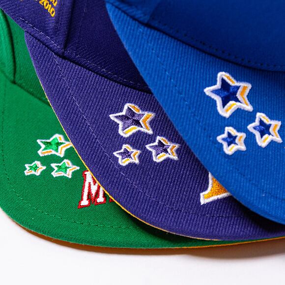 Kšiltovka Mitchell & Ness All Out Snapback Hwc NBA GOLDEN STATE WARRIORS Blue