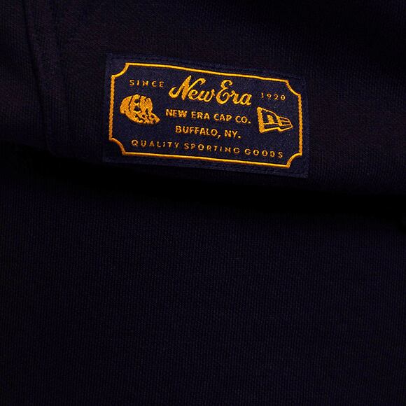 Mikina New Era Script Logo Oversized Hoody - Black / Metallic Gold