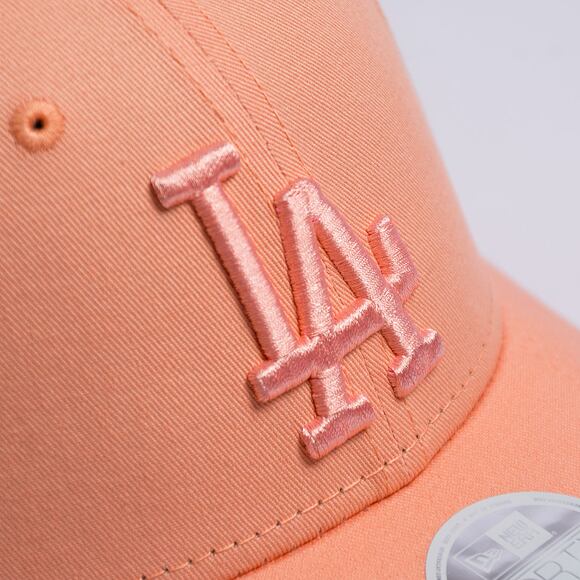 Dámská kšiltovka New Era 9FORTY Womens MLB League Essential Los Angeles Dodgers Pale Orange