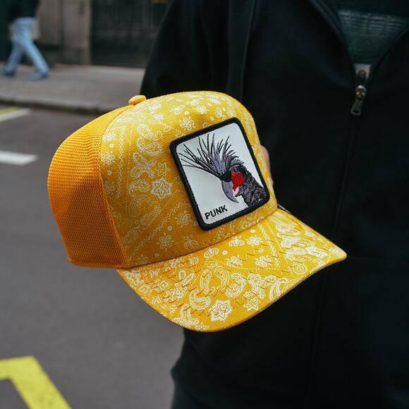 Kšiltovka Goorin Brothers Spray Paint Arch Trucker Yellow