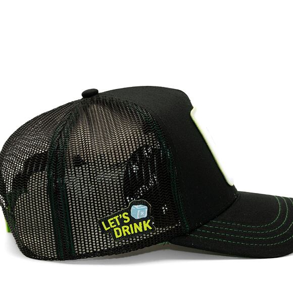 Kšiltovka Capslab Trucker - Mojito - Black / Lime Green