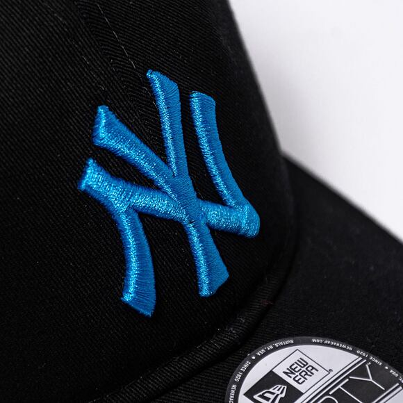 Dětská kšiltovka New Era 9FORTY Kids MLB League Essential New York Yankees - Black / Sunwash Blue