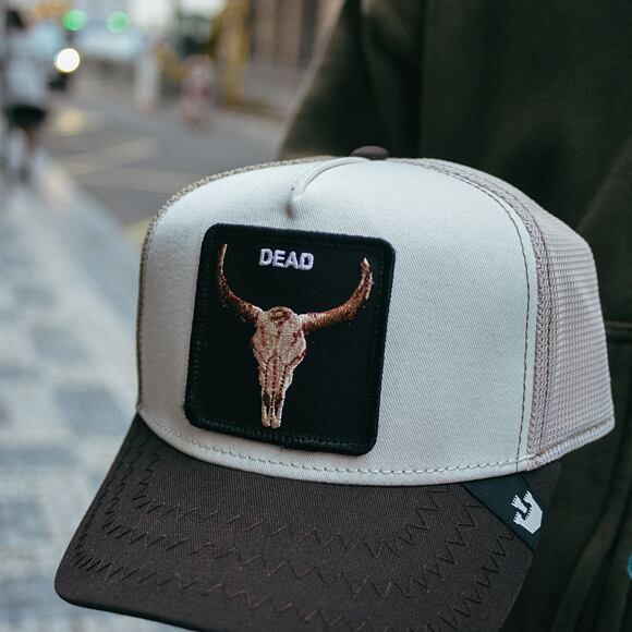 Kšiltovka Goorin - Trucker - The Dead Skull - Brown