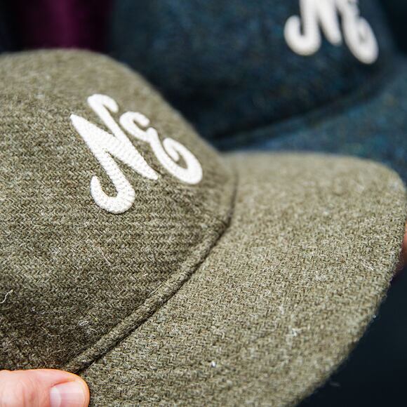 Kšiltovka New Era - 59FIFTY Retro Crown Harris Tweed - Navy