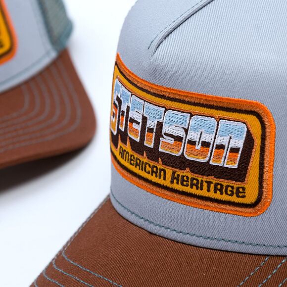 Kšiltovka Stetson - Trucker Cap Chrome - 62