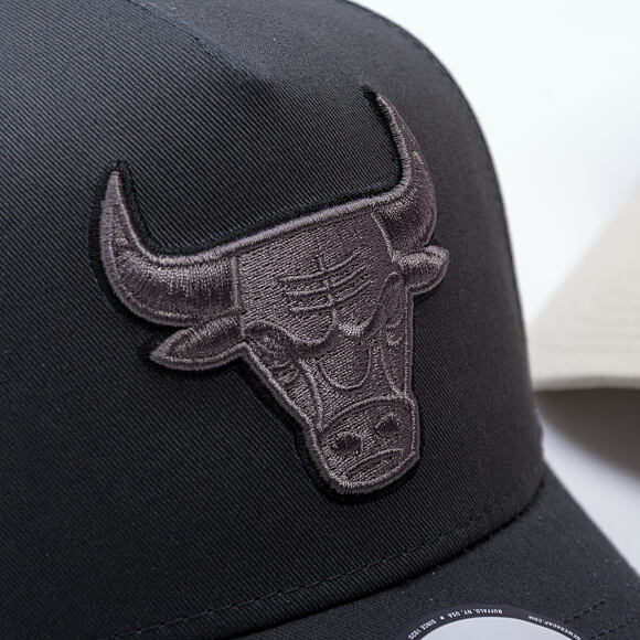 Kšiltovka New Era - NBA Tonal Outline 9FORTY A-Frame - Chicago Bulls - Grey / Black