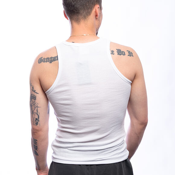 Nátělník Karl Kani - Chest Signature Essential Waffle Tanktop - White