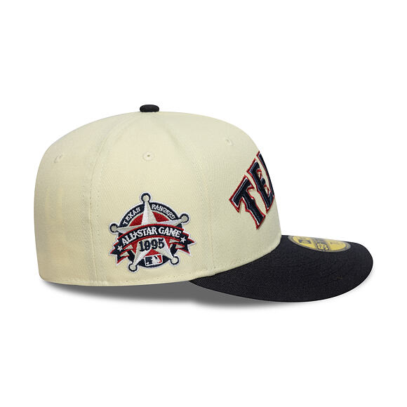 Kšiltovka New Era - MLB 1995 ASG Pin Pre-Curved 59FIFTY - Texas Rangers - Cream / Navy