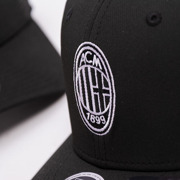 Kšiltovka New Era - Recycled 9SEVENTY Stretch-Snap - AC Milan - Black