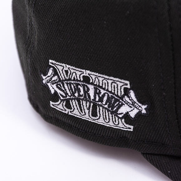 Kšiltovka New Era - NFL Anniversary Patch 9SEVENTY Stretch-Snap - Las Vegas Raiders - Black