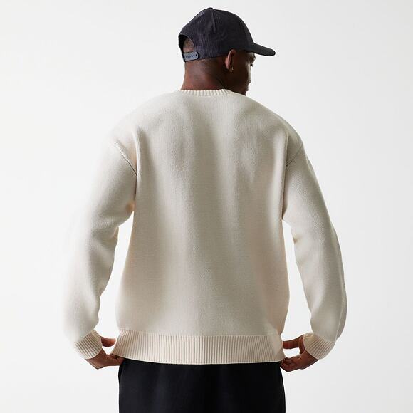Svetr New Era - NBA Oversized Knit - LA Lakers - Cream