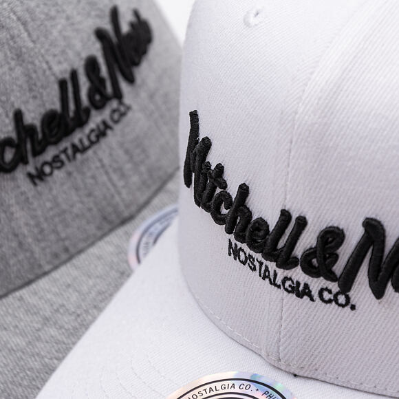 Kšiltovka Mitchell & Ness - Pinscript Classic Red - Own Brand - White/Black