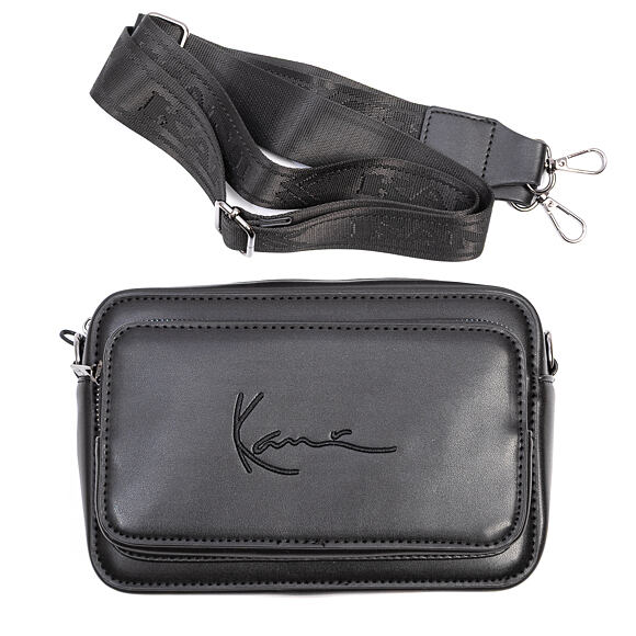 Malá Taška Karl Kani - Signature Messenger Bag - Black