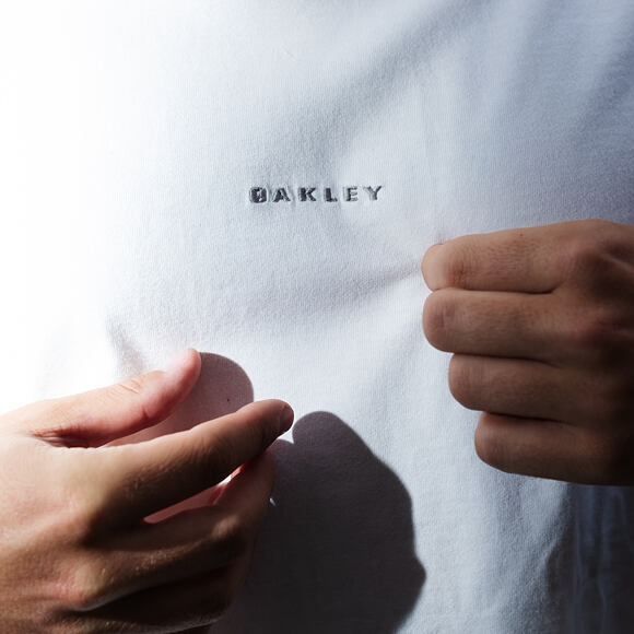 Triko Oakley - Futurescape Iced Jelly Tee - White