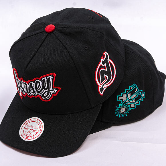 Kšiltovka Mitchell & Ness - NBA Class Act Pro HWC - San Antonio Spurs - Black