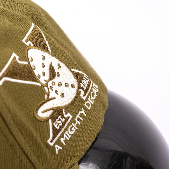 Kšiltovka Mitchell & Ness - NHL Fashion Basic Snapback Vntg - Anaheim Ducks - Olive