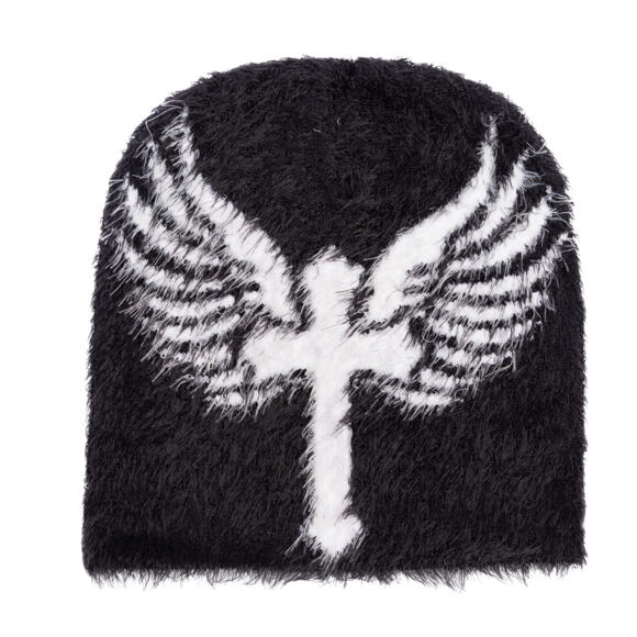 Kulich Reflection Luxury  Fuzzy Beanie - Black