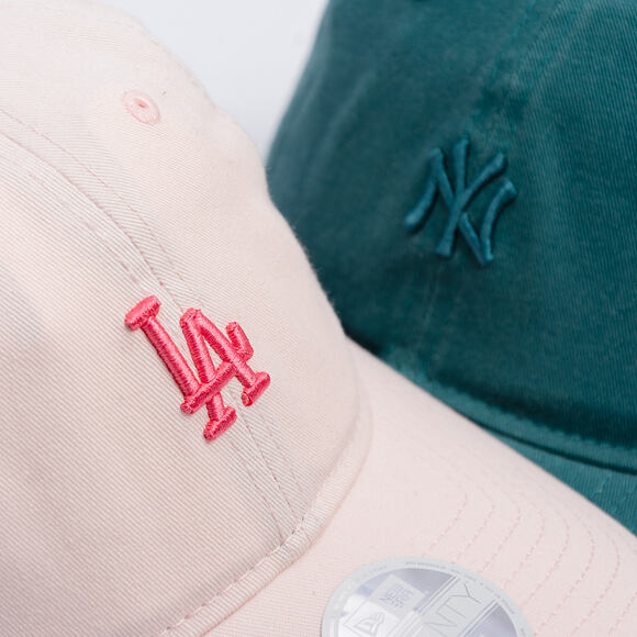 Dámská Kšiltovka New Era - MLB Washed Mini 9TWENTY - LA Dodgers - Blush Pink