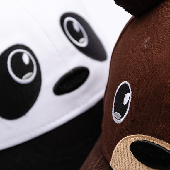 Dětská Kšiltovka New Era - Branded Cord Ears 9FORTY - Chestnut Brown