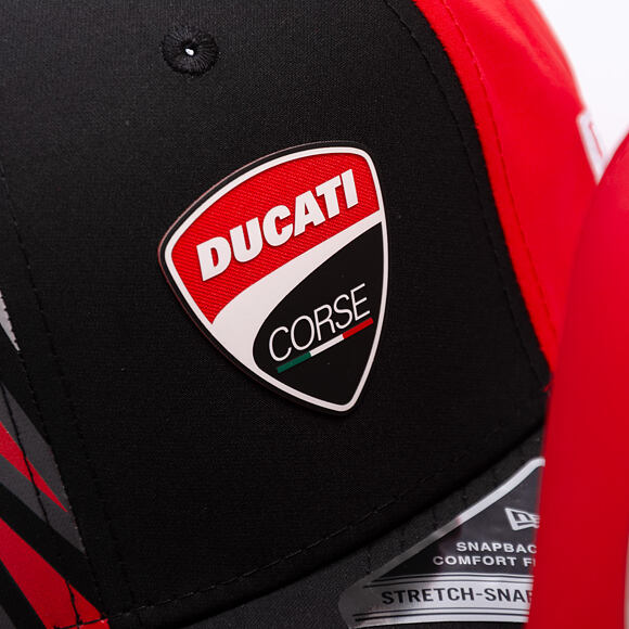 Kšiltovka New Era - Ducati Motor Print 9SEVENTY Stretch-Snap - Black