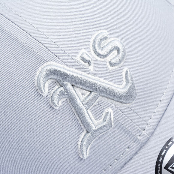Kšiltovka New Era - MLB Team Outline 9FORTY - Oakland Athletics - Grey