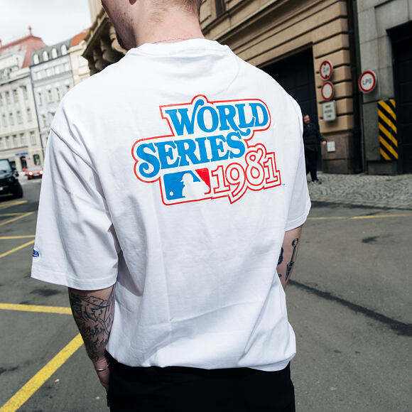 Triko New Era - MLB World Series Tee - LA Dodgers - White
