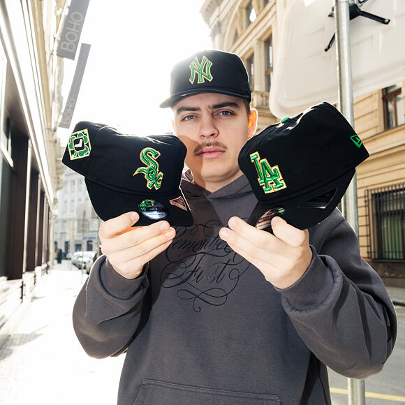 Kšiltovka New Era - MLB 2026 St. Patrick Day 19TWENTY - LA Dodgers - Black
