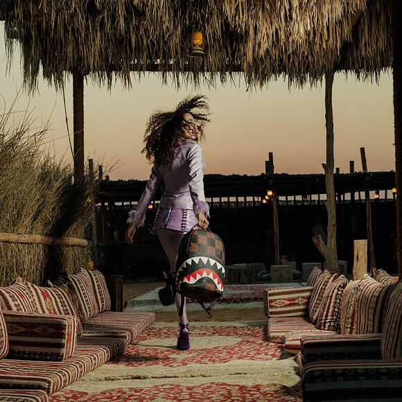 Batoh Sprayground - Enlarged Check Paris Backpack