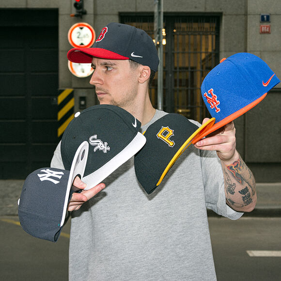 Kšiltovka Nike - Dri-Fit Pro - Chicago White Sox - Black 00A/White 10A