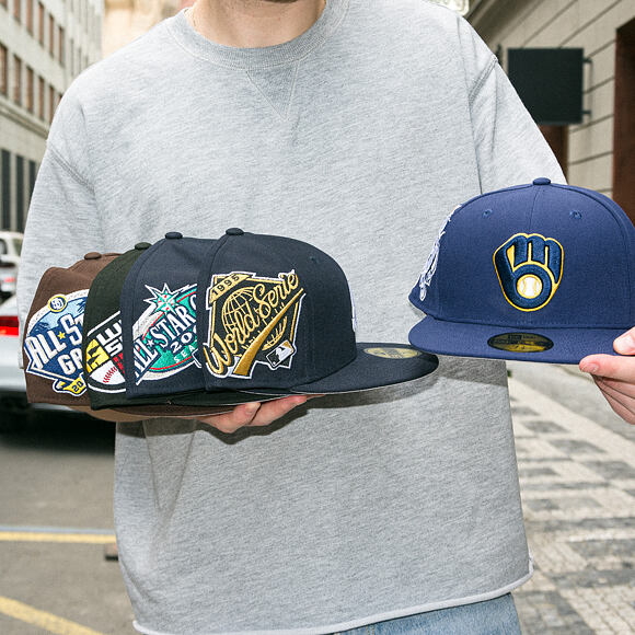 Kšiltovka New Era - MLB Hidden Hit 59FIFTY - Milwaukee Brewers - Team Color