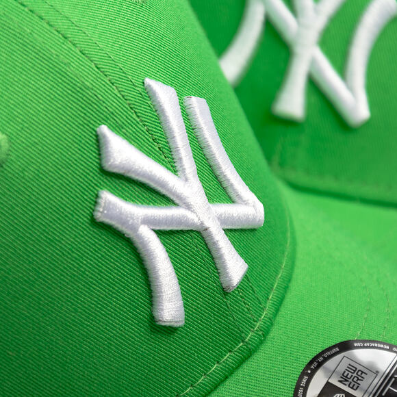 Dětská Kšiltovka New Era - MLB Essential 9FORTY - NY Yankees - Green / White - Toddler (50-52 cm)