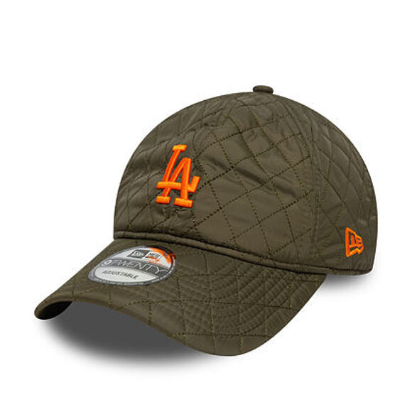 Kšiltovka New Era - MLB Quilted 9TWENTY - LA Dodgers - Green / Orange