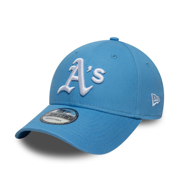 Kšiltovka New Era - MLB Essential 9FORTY - Oakland Athletics - Blue / White