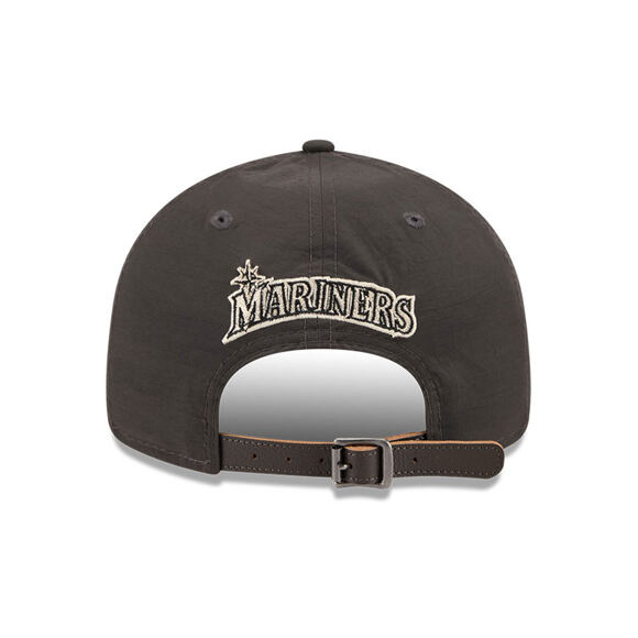 Kšiltovka New Era - MLB Nylon Ripstop 9FIFTY Retro Crown - Seattle Mariners - Black