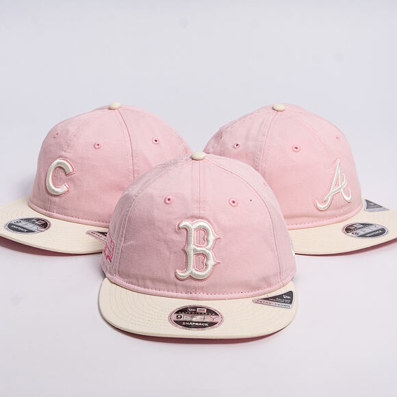 Kšiltovka New Era - MLB Washed Tie Dye 9FIFTY Retro Crown - Boston Red Sox - Pink