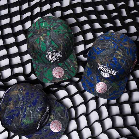 Kšiltovka Mitchell & Ness - Quiet Blaze - NBA - Boston Celtics - MULTI