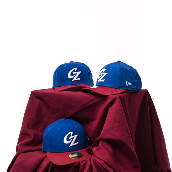 Kšiltovka New Era - Team Core Low Profile 59FIFTY - Baseball Czechia - Blue
