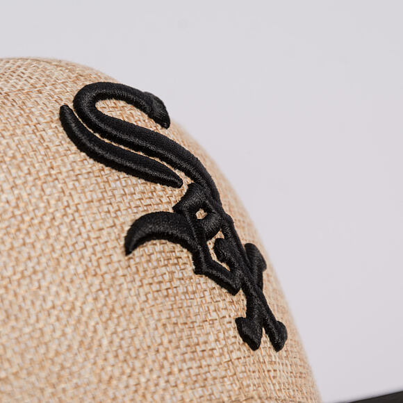 Kšiltovka New Era - MLB "Summer Twine" 59FIFTY - Chicago White Sox - Team Color / Open Market Tan