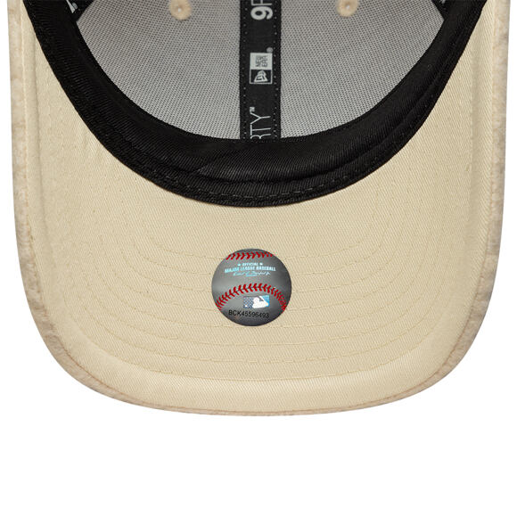 Dámská Kšiltovka New Era - MLB Winter Borg Teddy 9FORTY M-CROWN - LA Dodgers - Cream