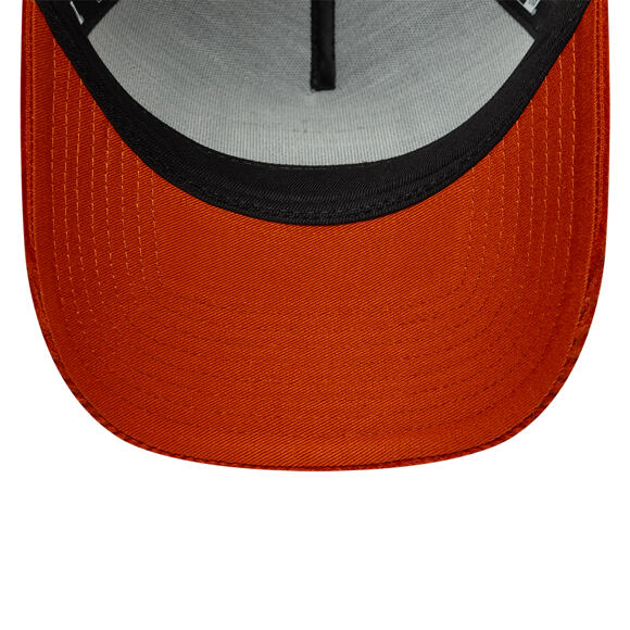 Kšiltovka New Era - Branded Patch Cord 9FORTY A-Frame Trucker - Navy / Warm Flame