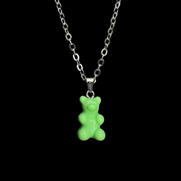 Řetízek Fainz - Mono Bear Chain - Green Mono