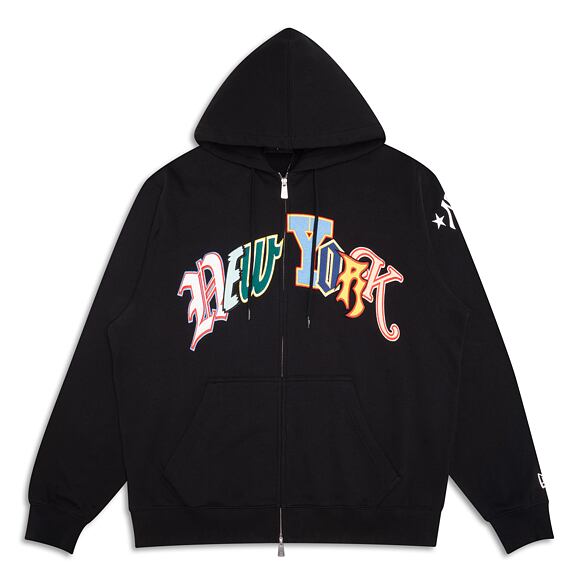 Mikina New Era - MLB 2Way Hoodie Multi - NY Yankees - Black