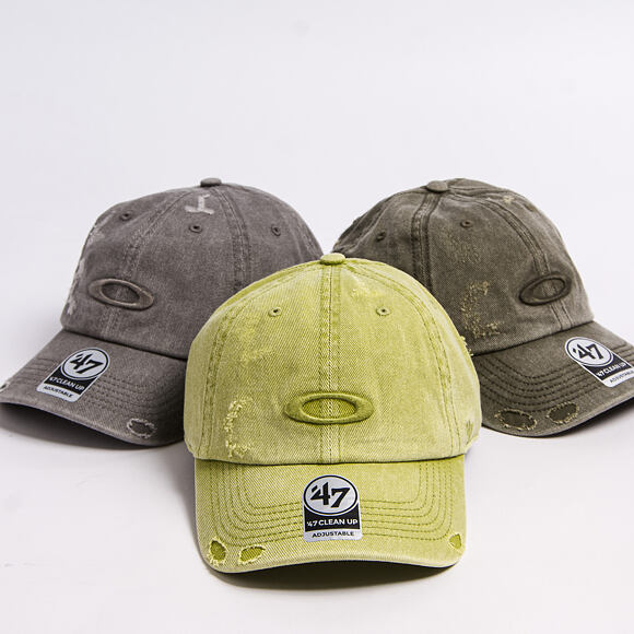Kšiltovka Oakley - ‘47 Reserve Distressed Cap - Cactus