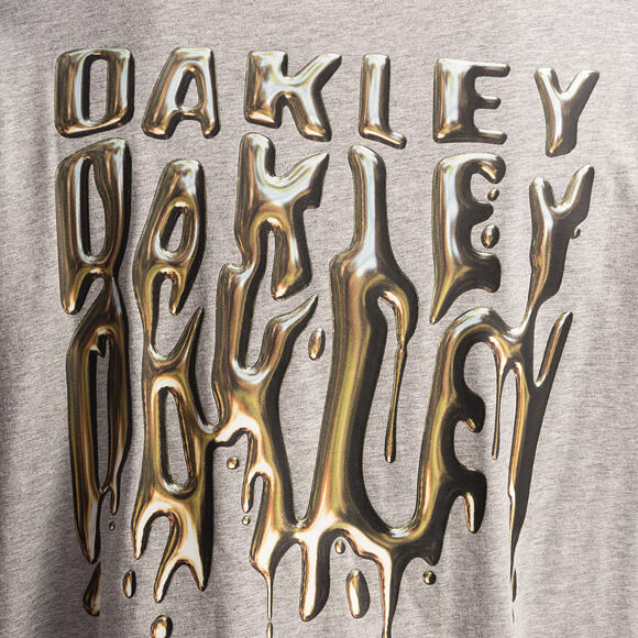 Triko Oakley - Stacked Metal Tee - New Granite Hthr
