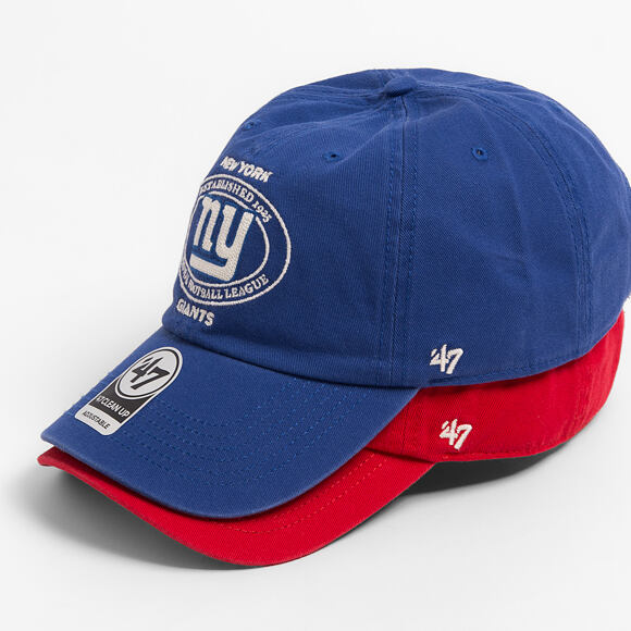 Kšiltovka '47 Brand - NFL Circle Tone CLEAN UP - NY Giants