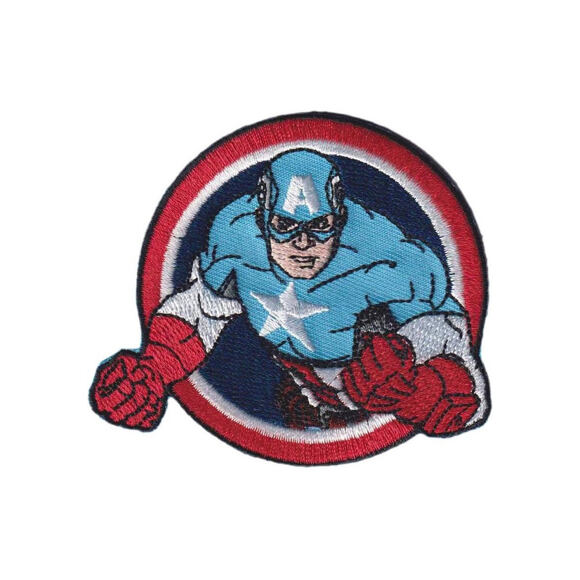 Nažehlovačka Monoquick - Avengers Captain America 7,5 x 6,5 cm