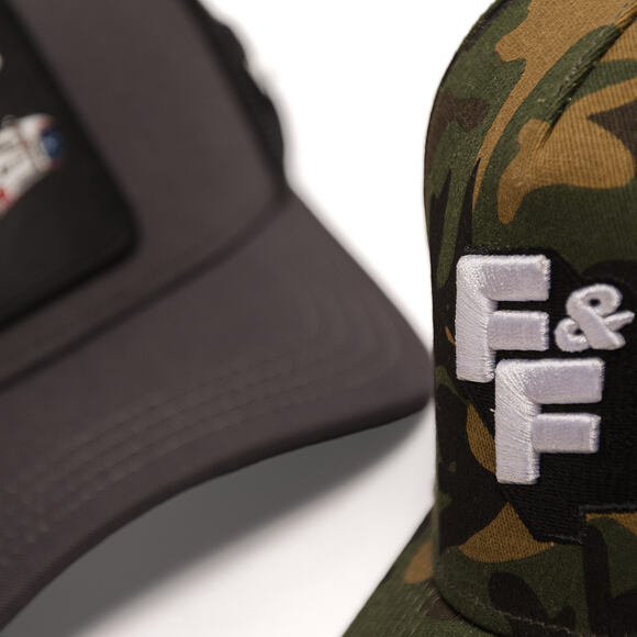 Kšiltovka Capslab - Fast & Furious A-Frame - F&F Logo - Camo