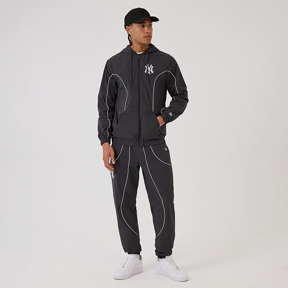 Bunda New Era - MLB Piping Track Jacket - NY Yankees - Steel