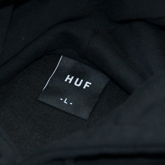 Mikina s kapucí HUF Thrasher Classic Hoody Black